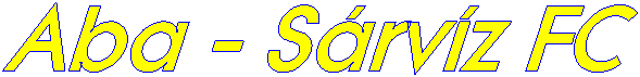 Aba - Sárvíz FC
