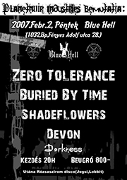 Buried By Time - Flyer