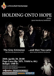 Holding Onto Hope - Flyer