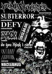 Crust/Grind/Punk/Death Assault - Flyer