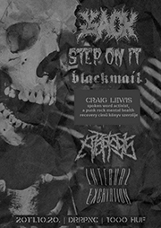 Jack, Step On It, Blackmail, SOTE - Flyer