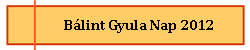 Blint Gyula Nap 2012