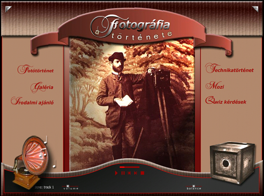 Fotogrfia trtnete weblap