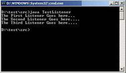 Click To expand: This figure shows the output of the three listeners.