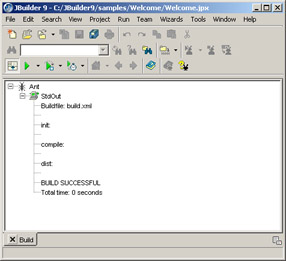 Click To expand: This figure shows that the build was successful.