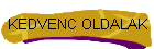 KEDVENC OLDALAK