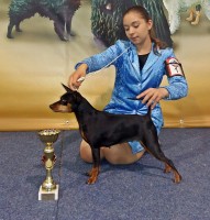 Junior Handler 1.place