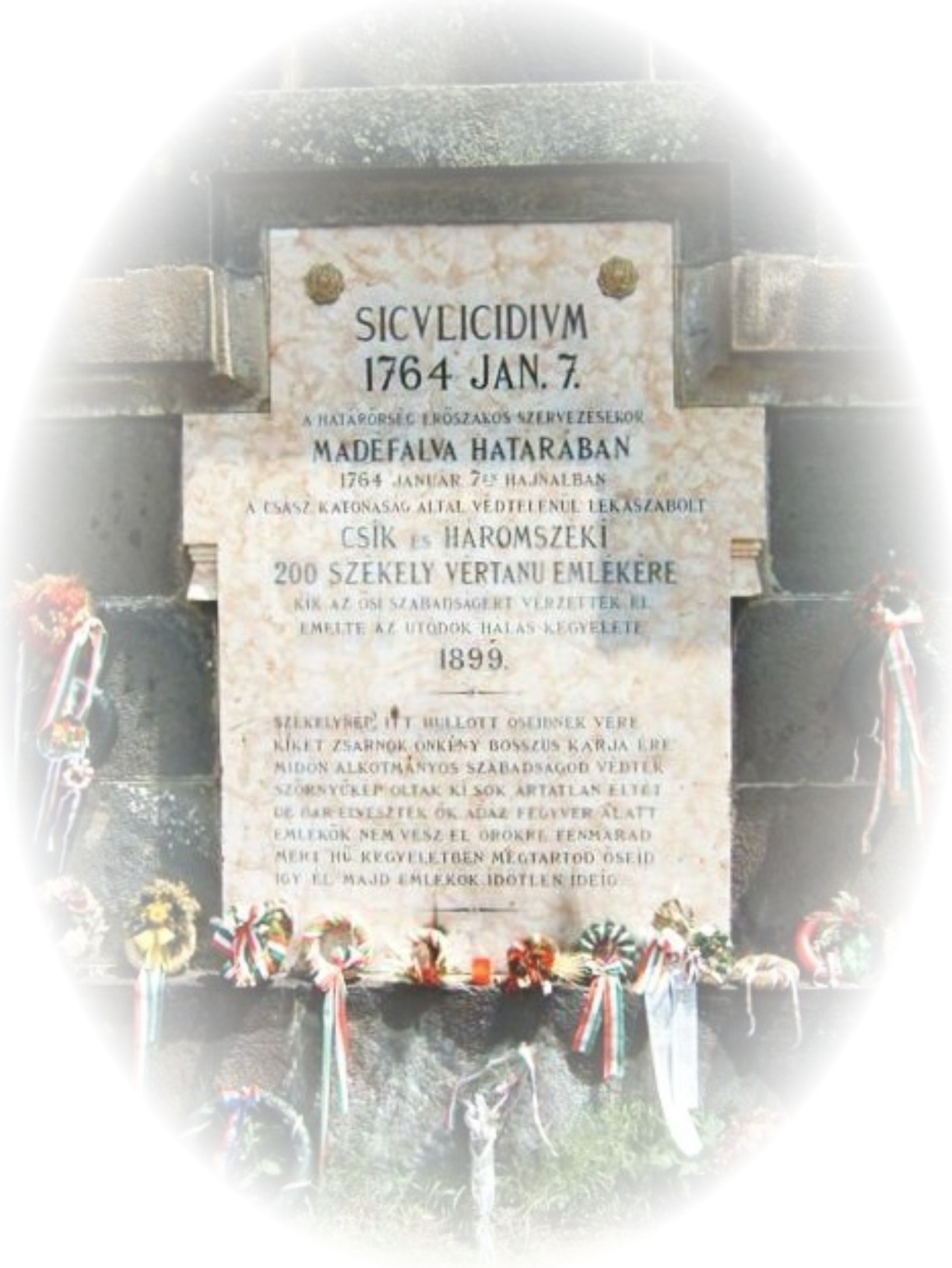 A madfalvi emlkm felrata