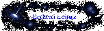 Szakmai letrajz