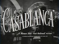 Casablanca, Ilsa-Ingrid Bergmann, Rick-Humphrey Bogart, Kertész Mihály rendező
