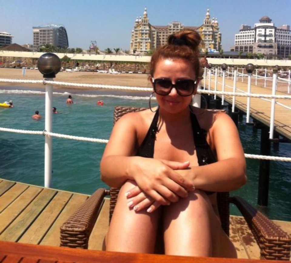Gáspár Bea bikiniben