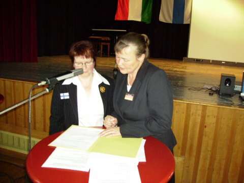 Unterschrift des Partnerschaftsvertrages