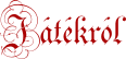 J&aacute;t&eacute;kr&oacute;l