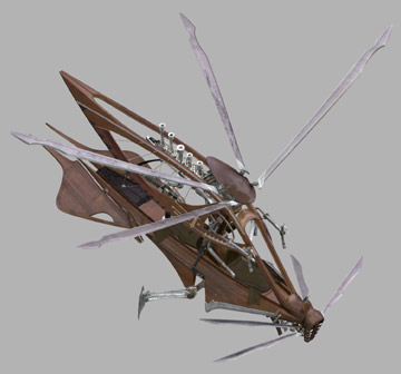 45/b. Raddaugh Gnasp ornitopter.
