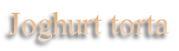 Joghurt torta