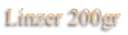 Linzer 200gr