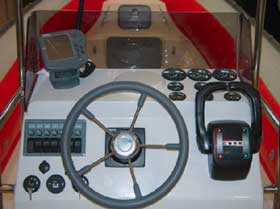 ASSO Open 75 gumics&oacute;nak műszerfal iker motorhoz