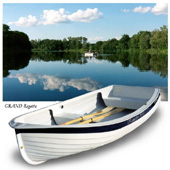 Grand evezős cs&oacute;nak parton