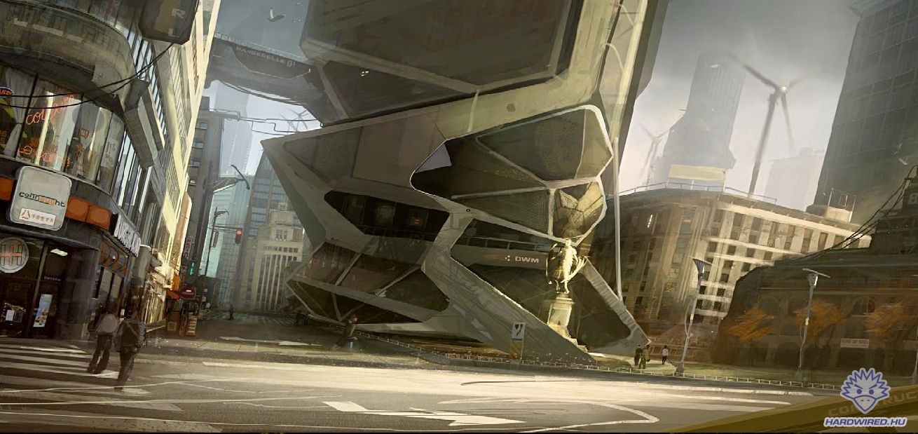 Modern utcar�szlet