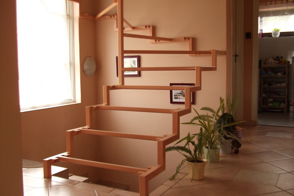 Fém lépcsőváz