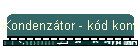 Kondenztor - kd konv