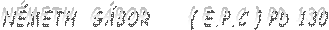 N�METH&nbsp; G�BOR&nbsp;&nbsp;&nbsp;&nbsp; { E.P.C } PD 130 &nbsp;