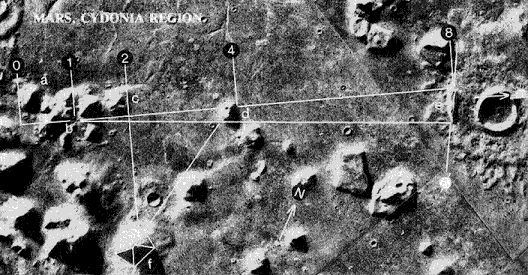 Város a Marson az Arc mellett (Cydonia régió)