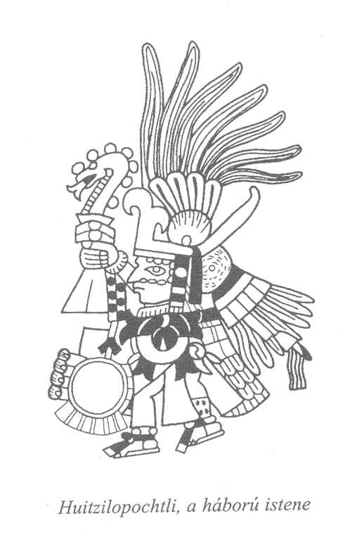 Huitzilopochtli, a hbor istene.