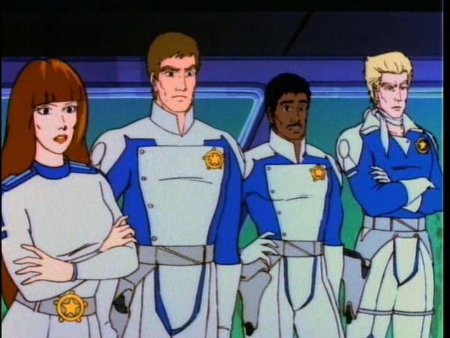 A Galaxy rangers csapat.