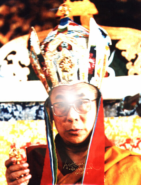 3. kép: a Dalai Láma süvege.