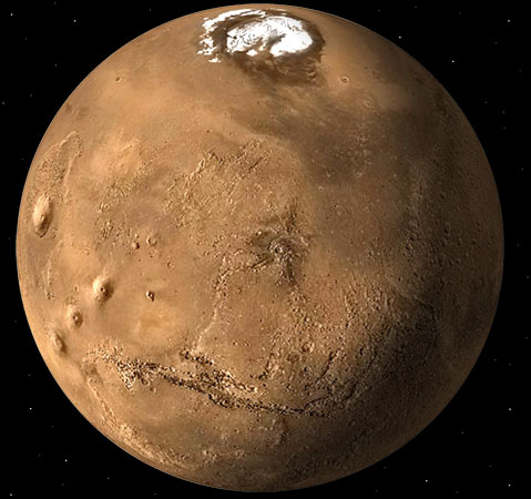 Mars jégsapkával