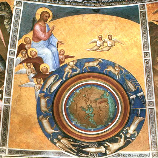 Padova, keresztelő kpolna, fresk,
          1376.
