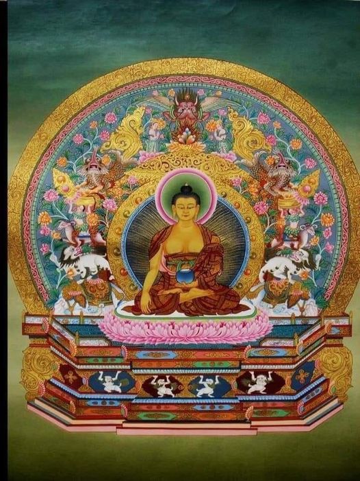 Buddha festmny.