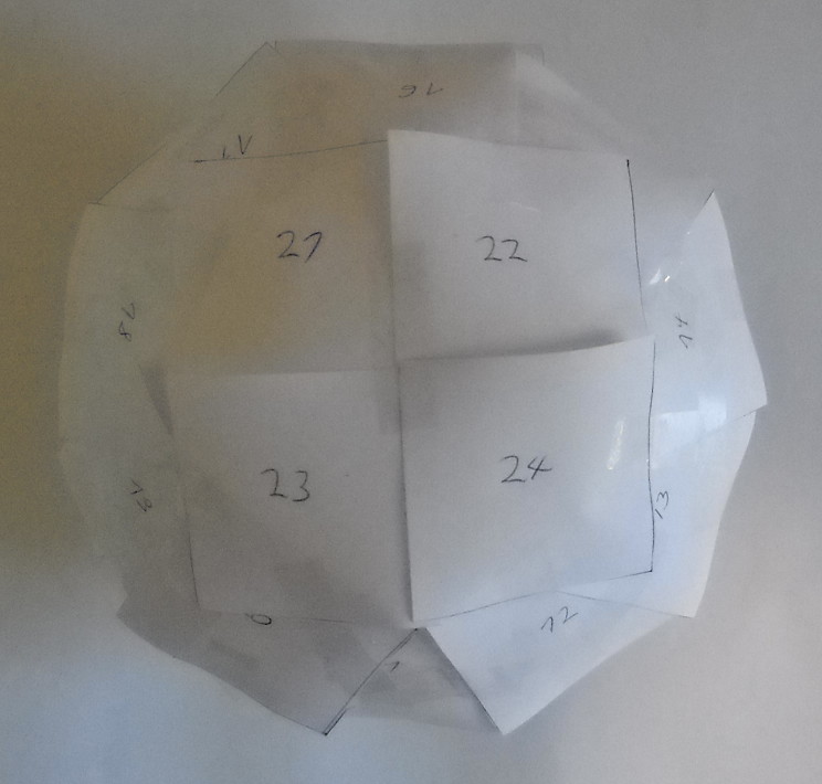 Gömb 38 négyzettel lefedve 1.