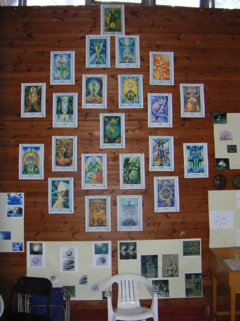 Rajzok a tarot krtya lapjairl.