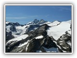Kitzsteinhorn, kil&aacute;t&aacute;s a Grossglockner cs&uacute;cs&aacute;ra