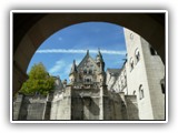 Neuschwanstein-i kast&eacute;ly bels&ouml; udvara
