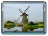 Kinderdijk-i szélmalmok, a világörökség része