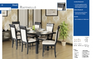 Raffaell/S   asztal Raffaell szkekkel