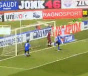 What an own goal! 