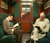 Mr. Bean - Rides the train