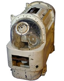 Original russian space dog box used on suborbital and orbital flights