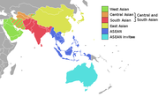 Regions of the AFC