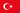 The flag of Turkey