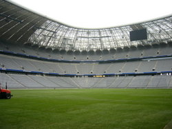 Allianz Arena at playing level