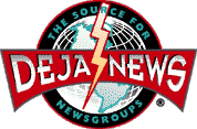 The Deja News logo as it appeared in 1997