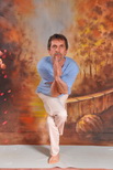 Garudasana-Sasállás