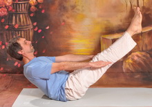 Navasana-Csónak tartás