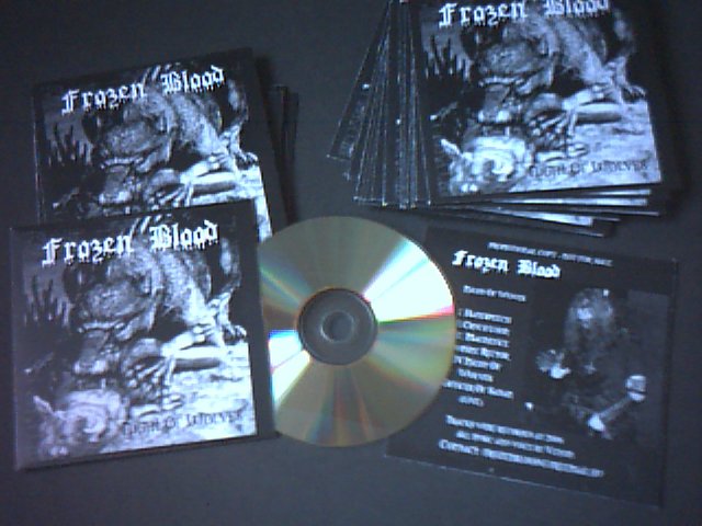 Frozen Blood Promotional Copies