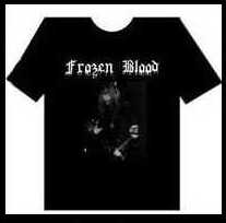 T shirt Frozen Blood